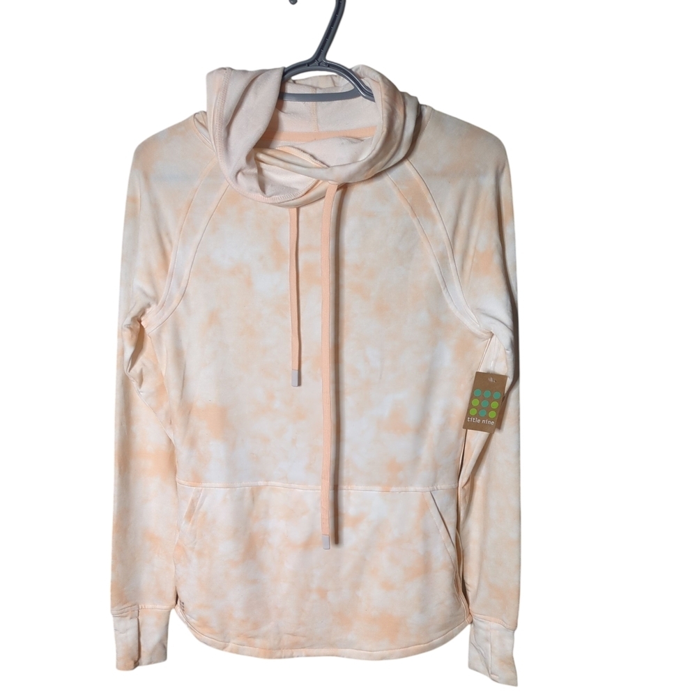 NWT Title Nine Manresa‎ Hoodie French Terry Tie Dye Size XS